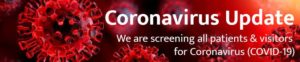 coronavirus warning heading