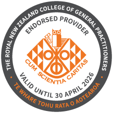 The Royal New Zealand College of General Practitioners endorsed provider logo
